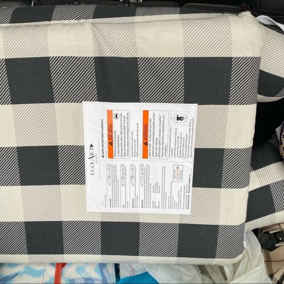 DOCKATOT Buffalo check Deluxe+ dock - Picture 8 of 11